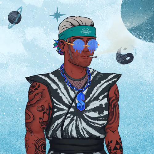 Tie Dye Ninja #7743
