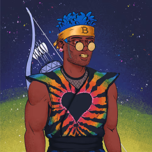 Tie Dye Ninja #6431