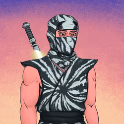 Tie Dye Ninja #7115