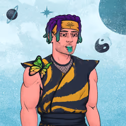 Tie Dye Ninja #4537