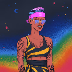 Tie Dye Ninja #7443