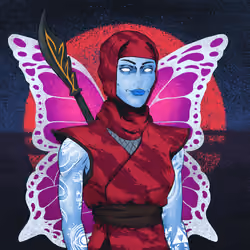 Tie Dye Ninja #7657