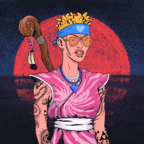 Tie Dye Ninja #1916