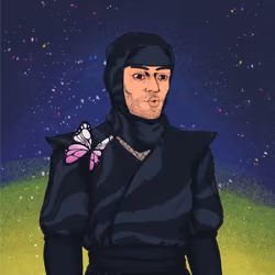 Tie Dye Ninja #3866