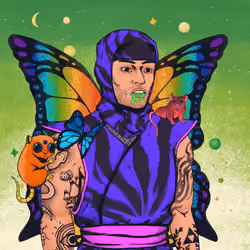 Tie Dye Ninja #2765