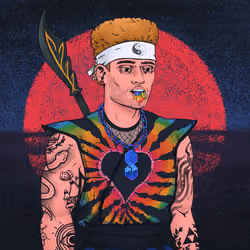 Tie Dye Ninja #2561