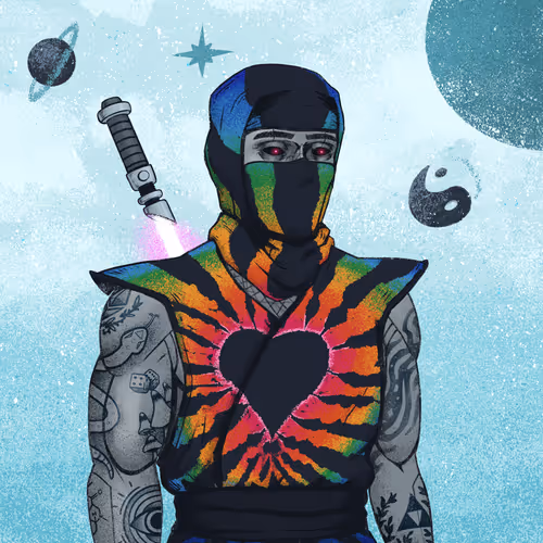 Tie Dye Ninjas
