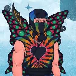 Tie Dye Ninja #5205