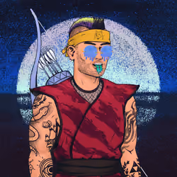 Tie Dye Ninja #2208