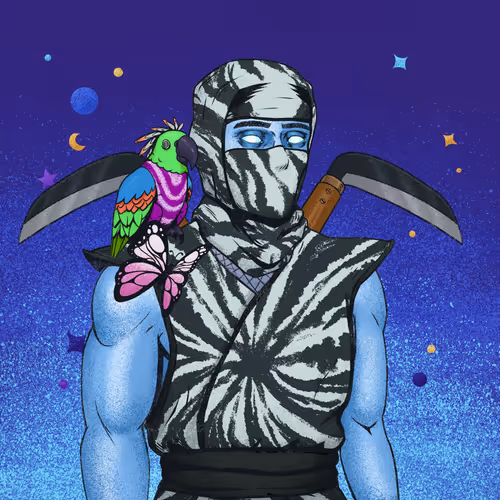 Tie Dye Ninja #1416