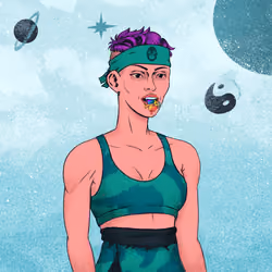 Tie Dye Ninja #2951