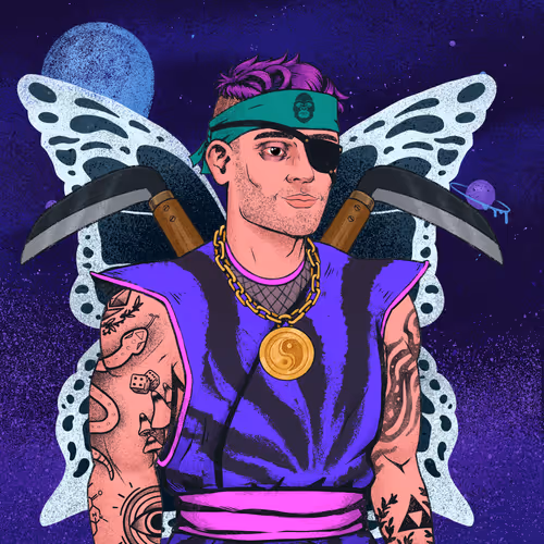 Tie Dye Ninja #2452