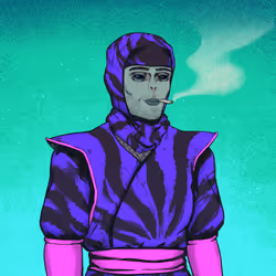 Tie Dye Ninja #4855