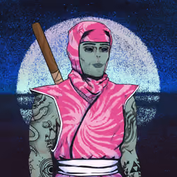 Tie Dye Ninja #1930