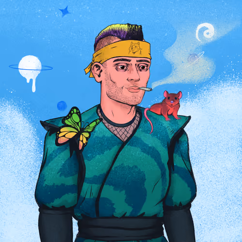 Tie Dye Ninja #1374