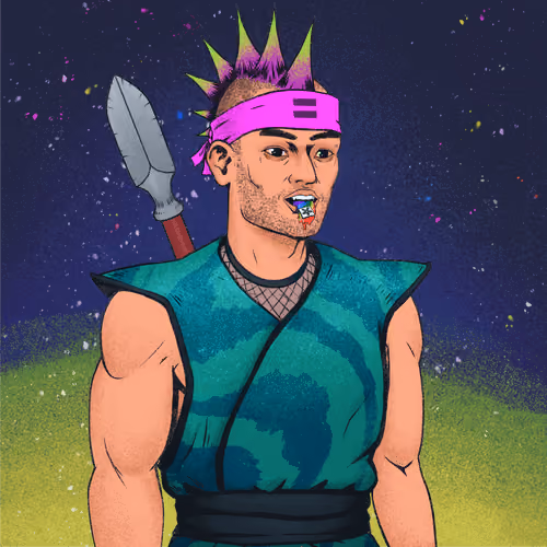 Tie Dye Ninja #6355