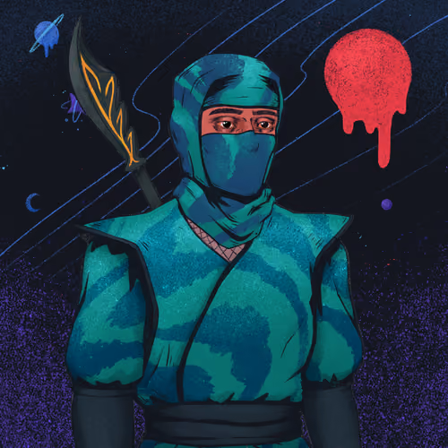 Tie Dye Ninja #4468