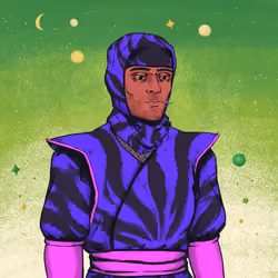 Tie Dye Ninja #6301