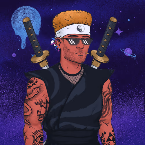 Tie Dye Ninja #1961