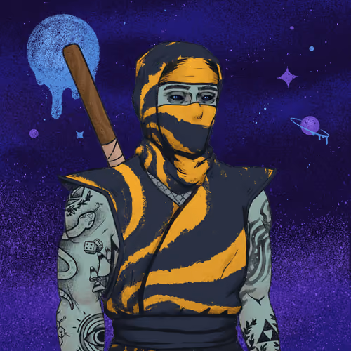 Tie Dye Ninja #4241