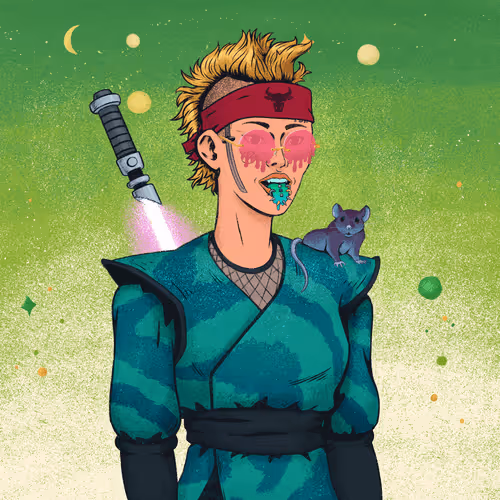 Tie Dye Ninja #993