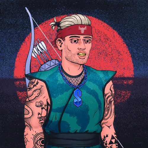 Tie Dye Ninja #7747