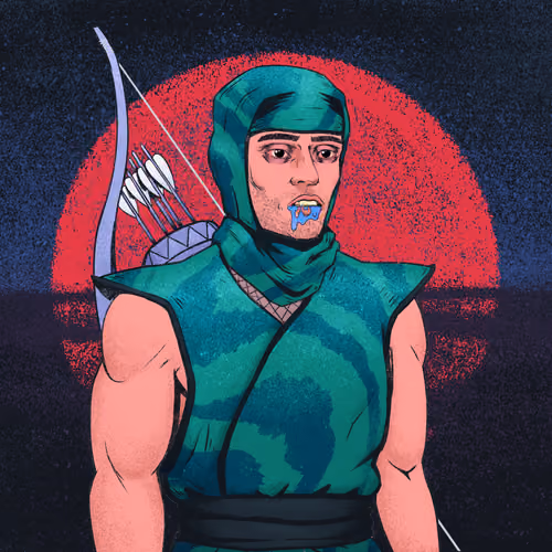 Tie Dye Ninja #7772