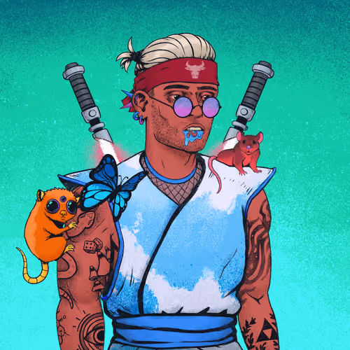 Tie Dye Ninja #5411