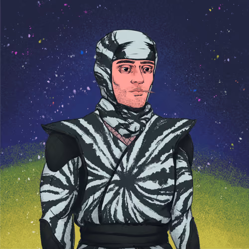 Tie Dye Ninja #1825