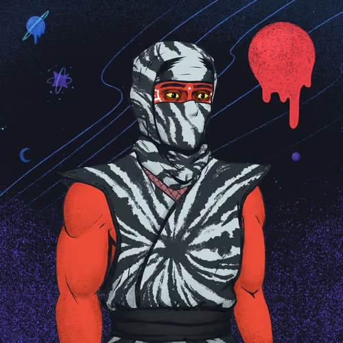 Tie Dye Ninja #2451