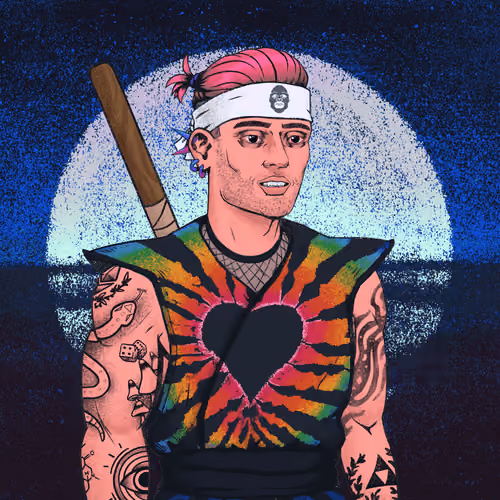 Tie Dye Ninja #176