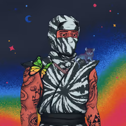 Tie Dye Ninja #304