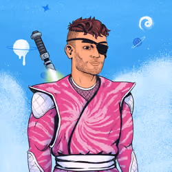 Tie Dye Ninja #3331