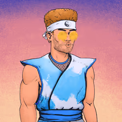 Tie Dye Ninja #5187