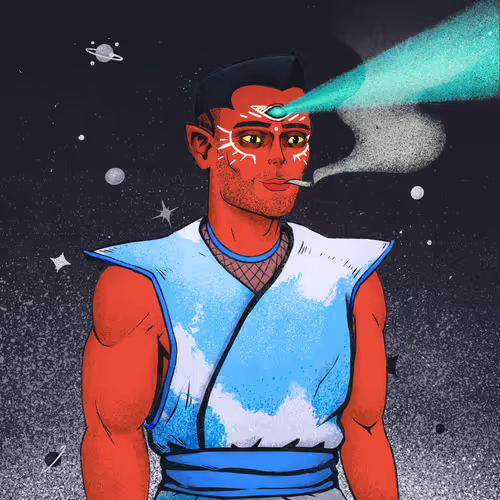 Tie Dye Ninja #2256