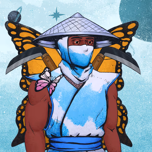 Tie Dye Ninja #7749