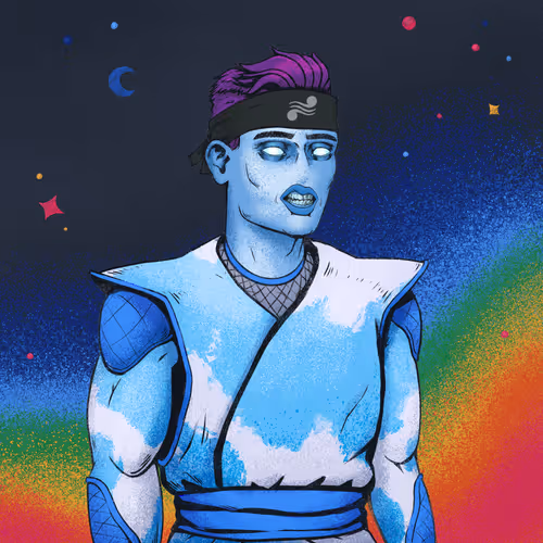 Tie Dye Ninja #7769