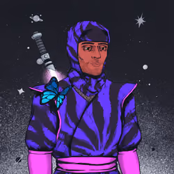 Tie Dye Ninja #2662