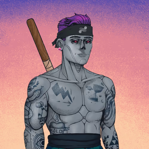 Tie Dye Ninja #2976