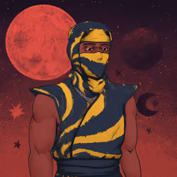 Tie Dye Ninja #5181