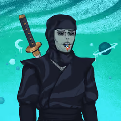 Tie Dye Ninja #4048