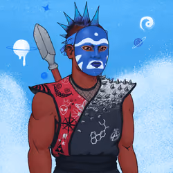 Tie Dye Ninja #3612