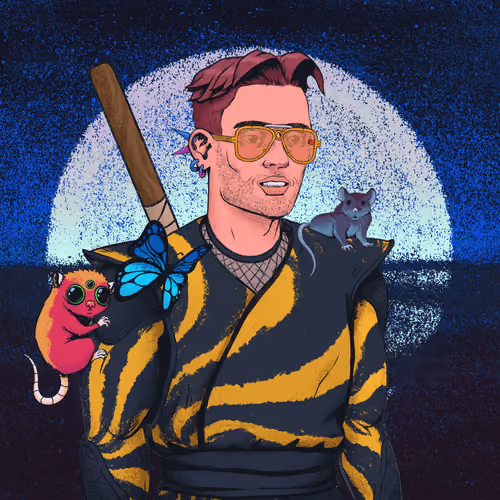 Tie Dye Ninja #4139