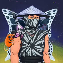 Tie Dye Ninja #1536