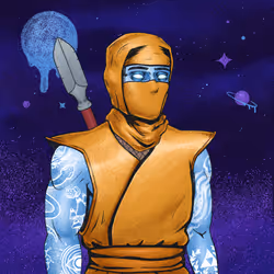 Tie Dye Ninja #7281