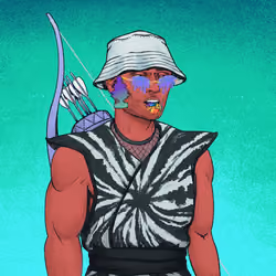 Tie Dye Ninja #1849