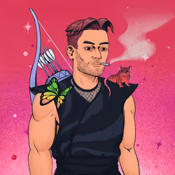 Tie Dye Ninja #1197