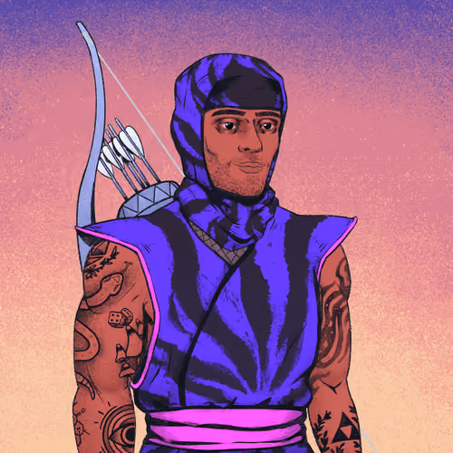 Tie Dye Ninja #1850