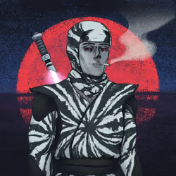 Tie Dye Ninja #1485