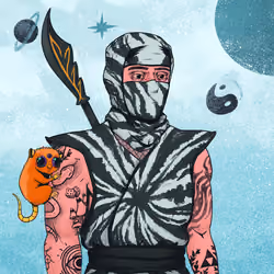 Tie Dye Ninja #4446